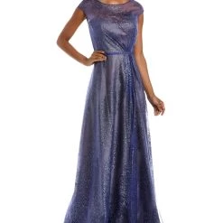 Best Sale ❤️ women Rene Ruiz Glitter A-Line Gown ✨