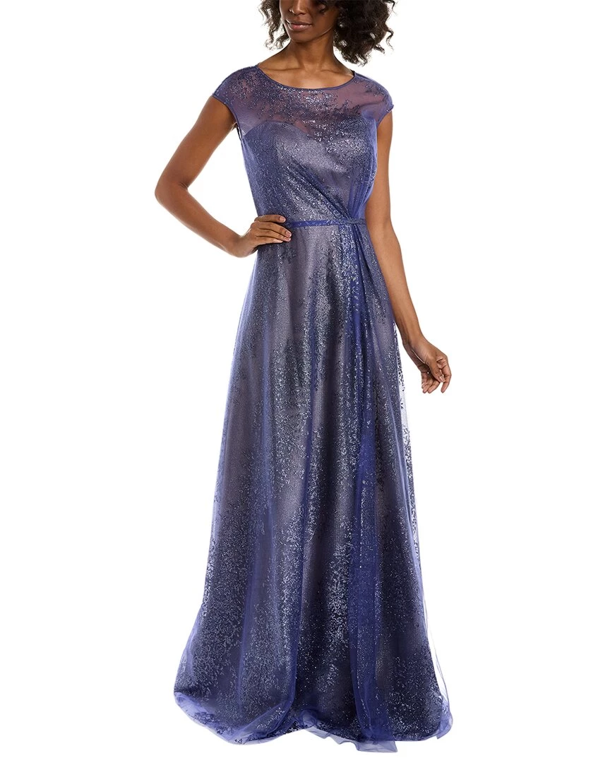 Best Sale β€οΈ women Rene Ruiz Glitter A-Line Gown β¨