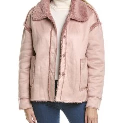 Best reviews of 👏 STELLA & LORENZO 👩 women Stella + Lorenzo Reversible Teddy Jacket ✨