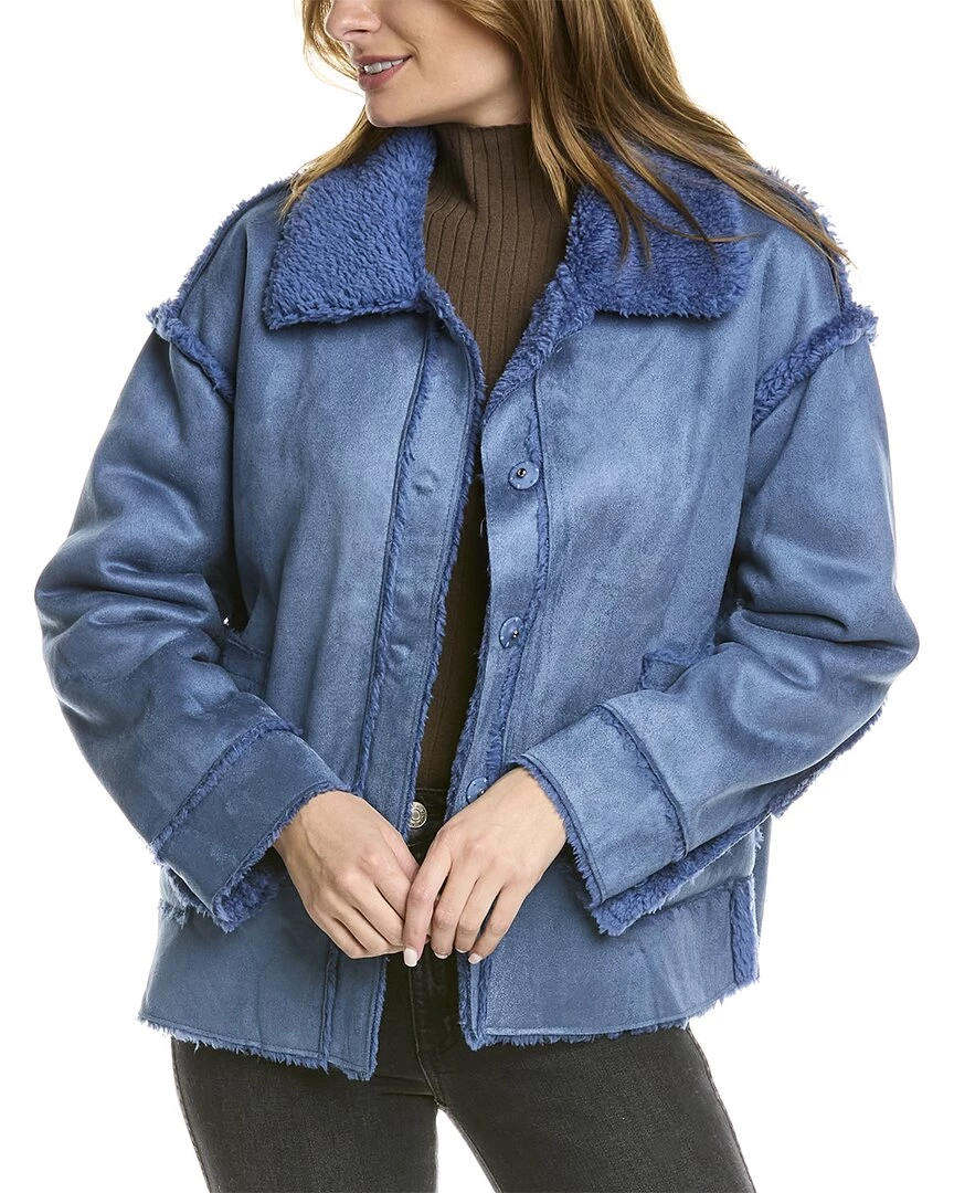 Buy βοΈ STELLA & LORENZO π© women Stella + Lorenzo Reversible Teddy Jacket π