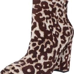 Brand new 🔥 Charles David Micro 👩 Womens Calf Hair Pointed Toe Ankle 🥾 Boots 😉