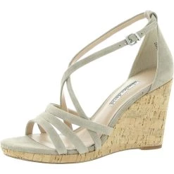 New π Charles David Randee π© Womens Suede Ankle Wedge π Heels βοΈ