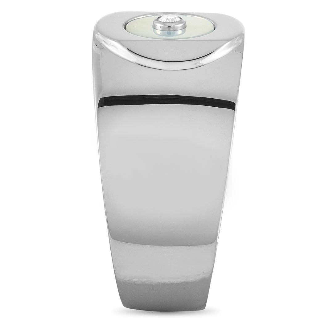 Discount π₯° women Charriol Sterling Silver Diamond and π© Mother of Pearl Ring π - Image 2