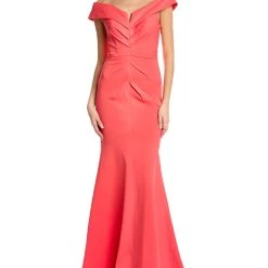 Coupon ✨ women Rene Ruiz Off-The-Shoulder Gown 🛒