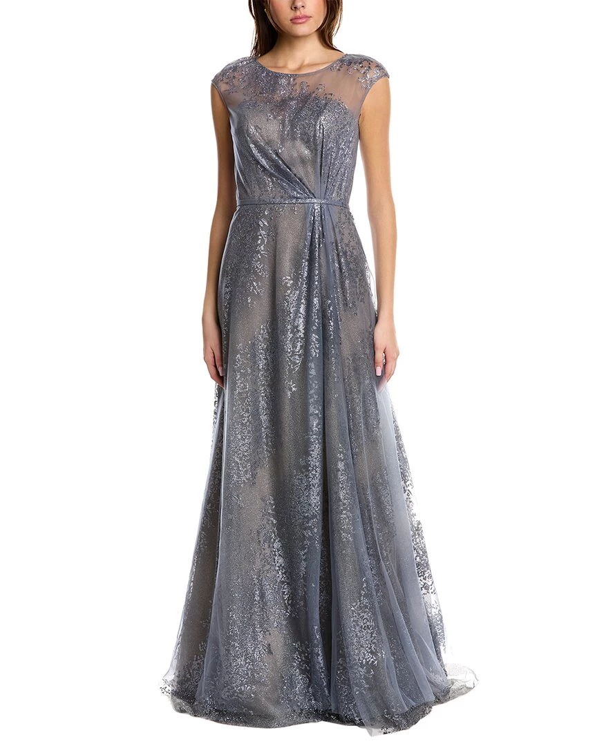 Hot Sale β€οΈ women Rene Ruiz Glitter A-Line Gown π