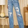 Buy 😉 Kancan 👩 women Stephanie Ultra High Rise Boyfriend Jean in Medium Wash 😉