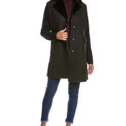 Flash Sale ⭐ STELLA & LORENZO 👩 women Stella + Lorenzo Long Knit Back 🧥 Coat 🎉