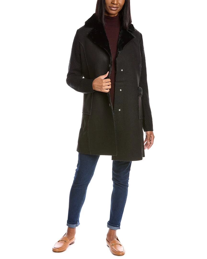 Flash Sale β STELLA & LORENZO π© women Stella + Lorenzo Long Knit Back π§₯ Coat π