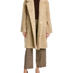 Buy ⌛ STELLA & LORENZO 👩 women Stella + Lorenzo Teddy 🧥 Coat 🔔