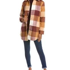 Best deal 💯 STELLA & LORENZO 👩 women Stella + Lorenzo Long Shacket 💯