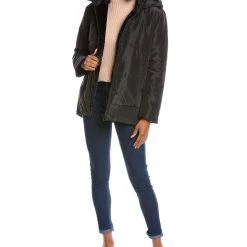 Hot Sale ✔️ STELLA & LORENZO 👩 women Stella + Lorenzo Quilted 🧥 Coat 🎁