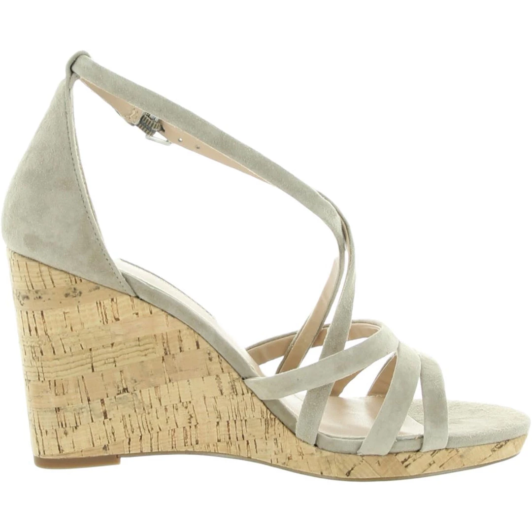 New π Charles David Randee π© Womens Suede Ankle Wedge π Heels βοΈ - Image 3