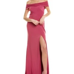 Cheapest 🎉 women Rene Ruiz Off-Shoulder Gown ❤️