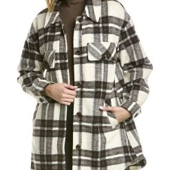 Best reviews of β¨ STELLA & LORENZO π© women Stella + Lorenzo Wool-Blend Shacket π