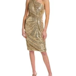 Brand new 💯 women Rene Ruiz One-Shoulder Cocktail 👗 Dress 🛒