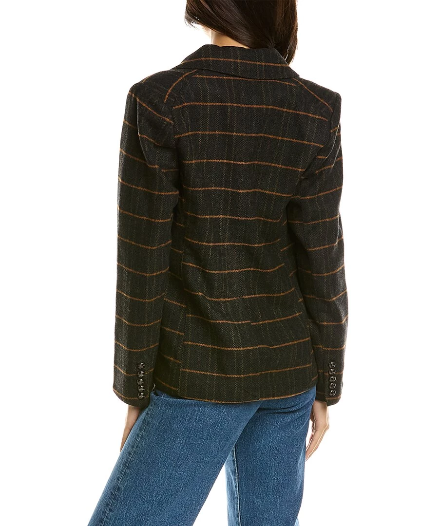 Wholesale π₯ STELLA & LORENZO π© women Stella + Lorenzo Plaid Wool-Blend Blazer π€© - Image 2