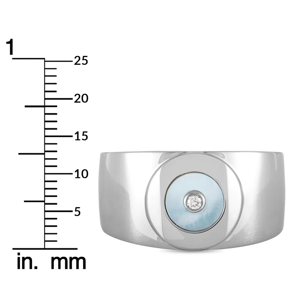 Buy π women Charriol Sterling Silver Diamond and π© Mother of Pearl Ring β¨ - Image 6