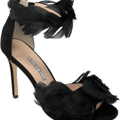 Hot Sale 😀 Charles David Collector 👩 Womens Suede Ankle Heel 🩴 Sandals 🎉