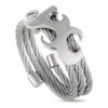 Top 10 ✨ women Charriol Tattoo Stainless Steel Spiral Cable Band Ring 🔥