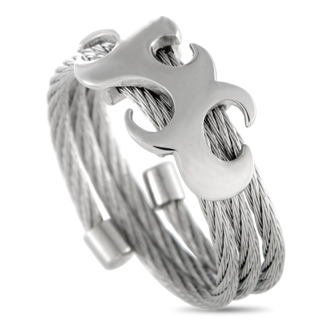 Top 10 β¨ women Charriol Tattoo Stainless Steel Spiral Cable Band Ring π₯