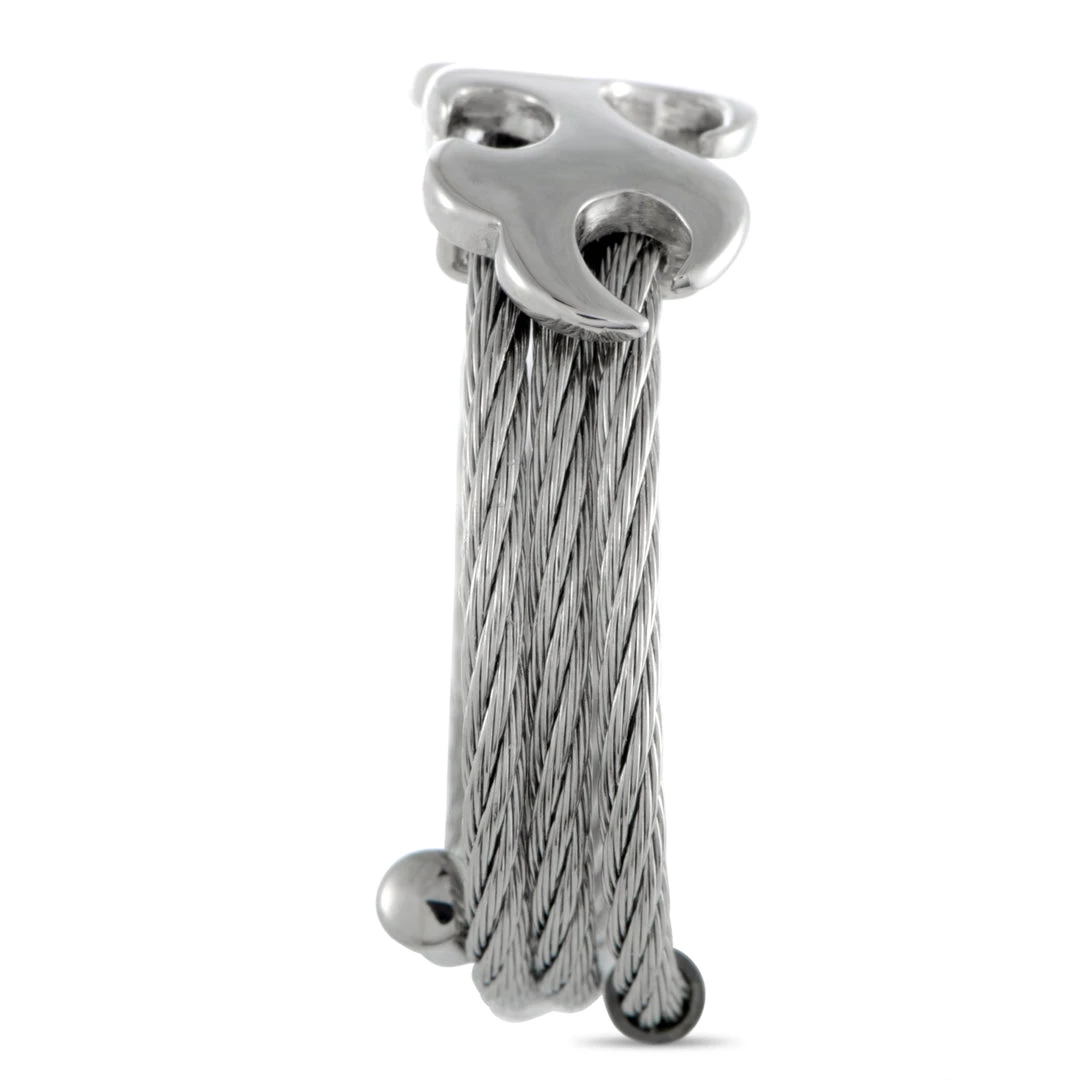 Top 10 β¨ women Charriol Tattoo Stainless Steel Spiral Cable Band Ring π₯ - Image 3