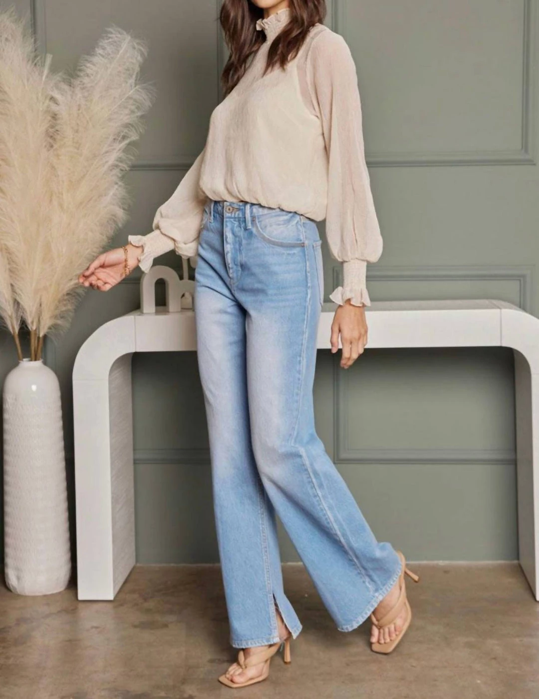 Deals π Kancan π© women 90'S High Rise Denim in Medium Wash π - Image 5