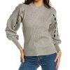 Coupon ⌛ STELLA & LORENZO 👩 women Stella + Lorenzo Crewneck Sweater ✨