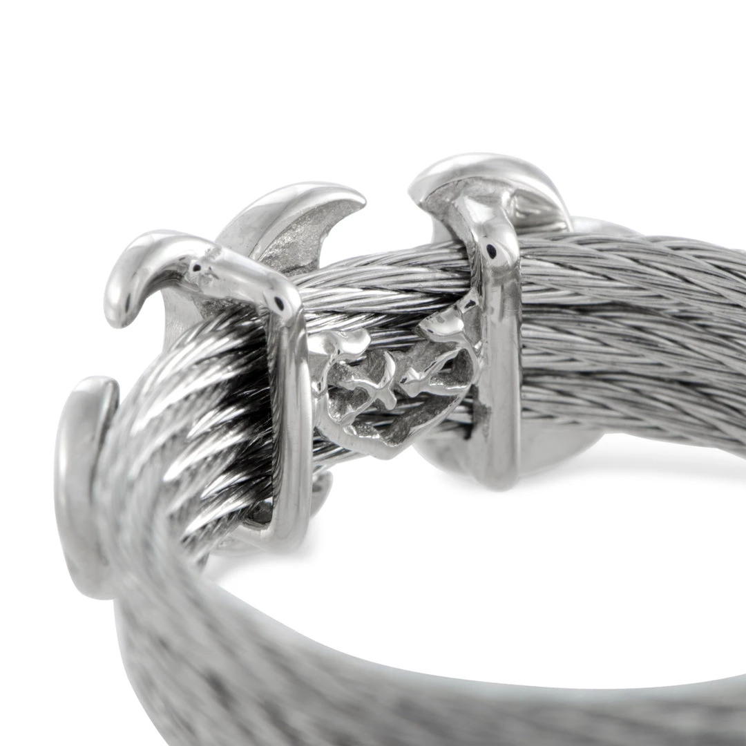 Top 10 β¨ women Charriol Tattoo Stainless Steel Spiral Cable Band Ring π₯ - Image 5