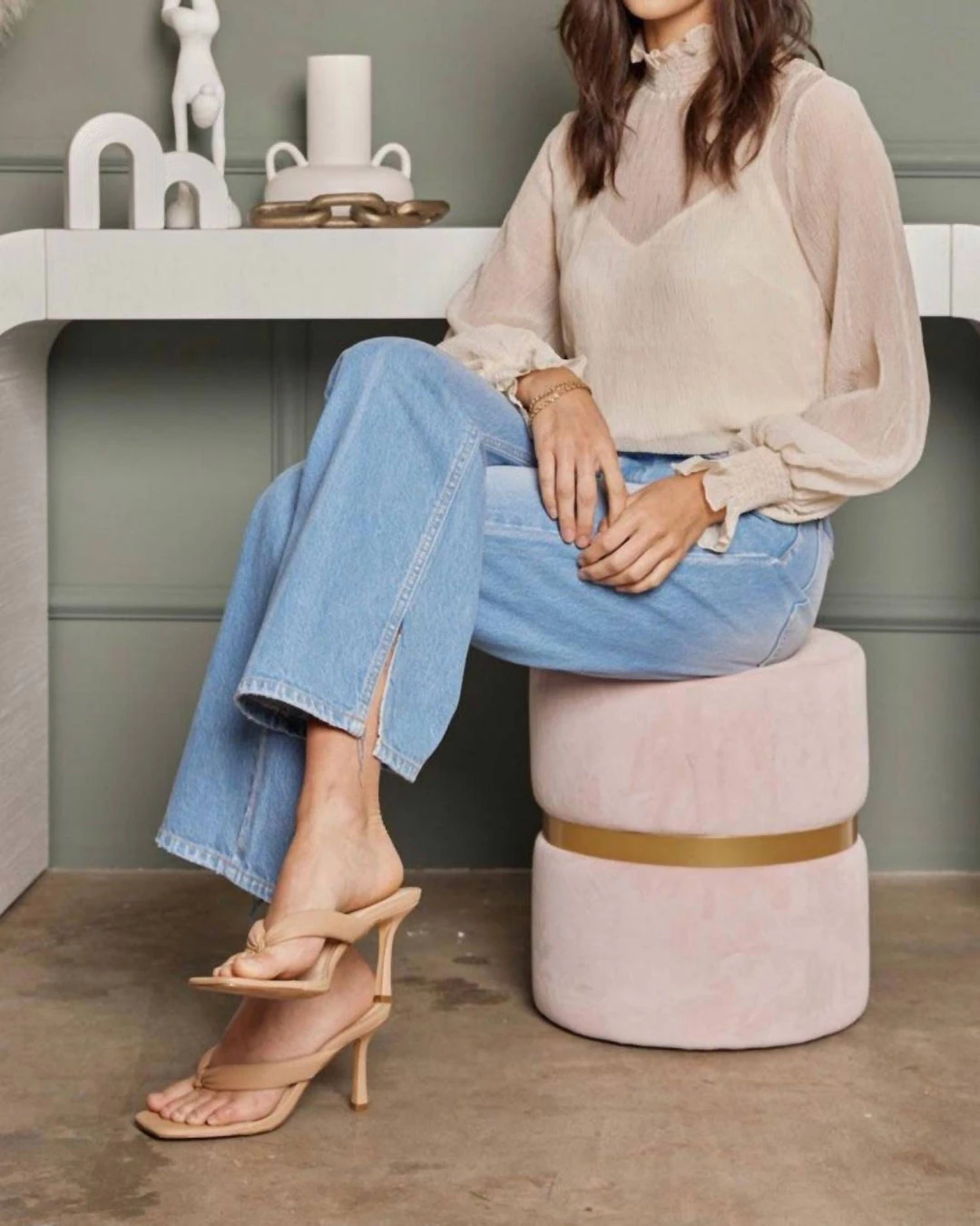 Deals π Kancan π© women 90'S High Rise Denim in Medium Wash π - Image 2