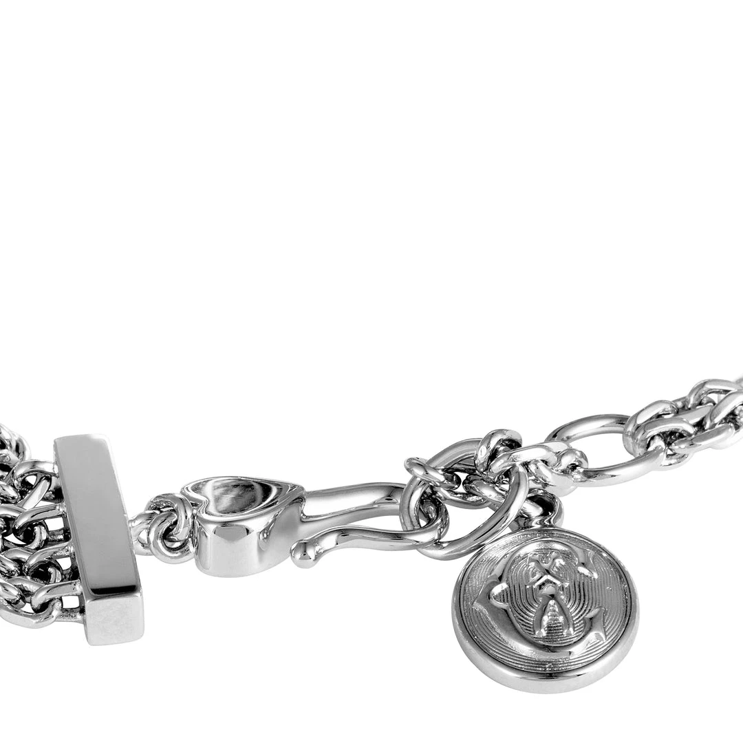 Promo 𧨠women Charriol Forever Love Stainless Steel Bar Bracelet π - Image 4