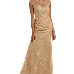 Top 10 😀 women Rene Ruiz Glitter A-Line Gown 🤩