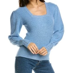 Outlet π STELLA & LORENZO π© women Stella + Lorenzo Lace-Up Cuff Sweater π§¨