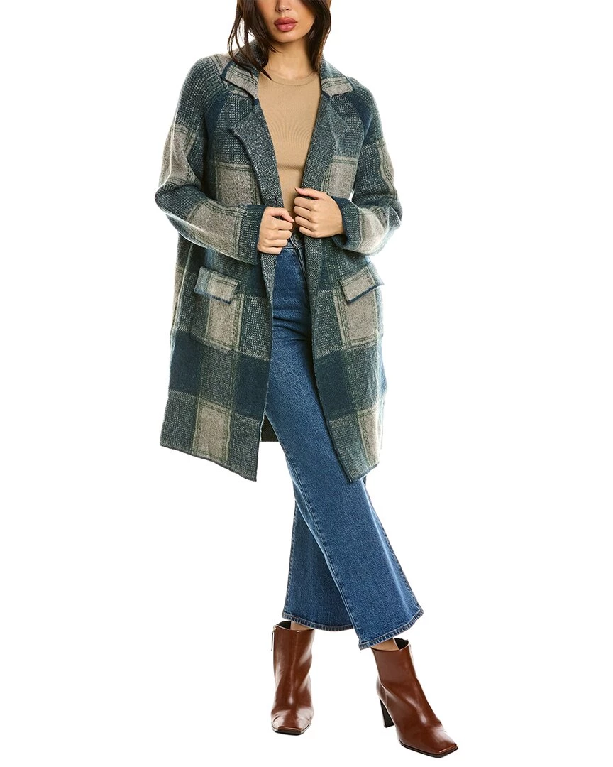 Buy π STELLA & LORENZO π© women Stella + Lorenzo Plaid Long π§₯ Coat π