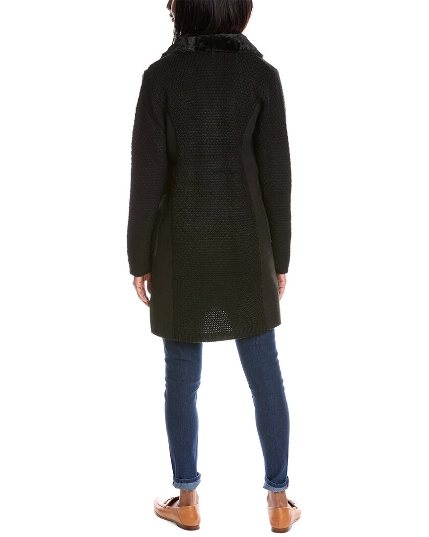 Flash Sale β STELLA & LORENZO π© women Stella + Lorenzo Long Knit Back π§₯ Coat π - Image 2