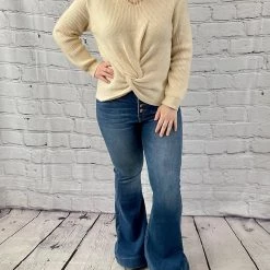 Best reviews of 🔥 Kancan 👩 women High Rise Super Flare 👖 Jeans in Medium Wash 🧨